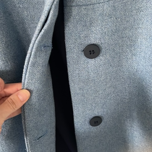 Zara Basic wool blend coat - Picture 3 of 6